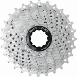 Cassette 10v. p2r shine pour Shimano/Sram route 11-28 argent