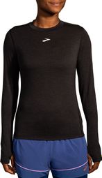 Maillot manches longues Brooks High Point Long Sleeve Noir Femme L