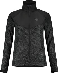 Veste de course à pied - Femme - Noir - Rogelli Essential Hi Vis