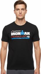 Ironman Frankfurt Zwart Heren T-Shirt Korte Mouw