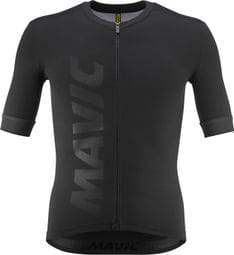 Mavic Aksium Jersey met korte mouwen Zwart