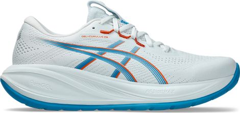 Asics Gel-Cumulus 28 hardloopschoenen wit/blauw heren