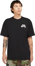 Nike SB T-Shirt Schwarz / Weiß