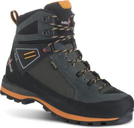 Kayland Uomo Cross Mountain Gtx Hiking Shoes Grey Orange