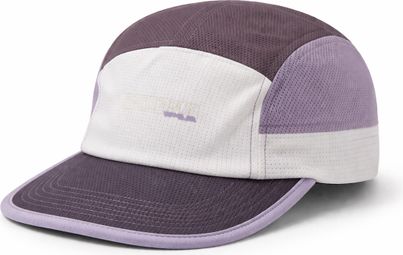 Kiprun 5-Panel-Kappe Weiß/Lila