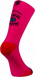 Chaussettes Sporcks Eyes Rose