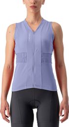 Castelli Anima 4 Purple Dames trui zonder mouwen