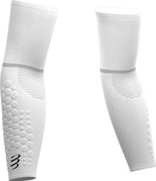 Compressport ArmForce Titoli ultraleggeri bianchi