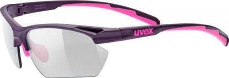 Gafas de sol pequeñas UVEX Sportstyle 802 V Morado / Rosa