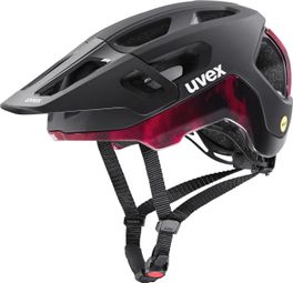 Unisex MTB-Helm Uvex React Mips Rot/Schwarz