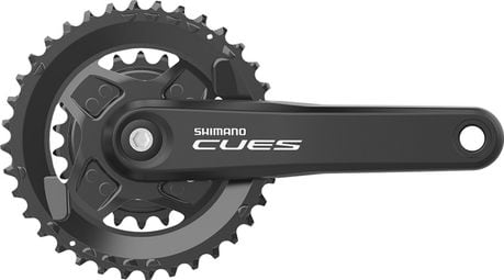 Shimano Cues FC-U4000-2 Crankset 36/22T 9/10/11S Zwart