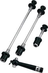 Antivol de vélo - blocage rapide kit 3 pièces - avant/arrière/selle