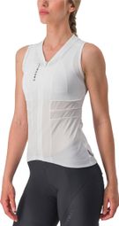 Castelli Anima 4 Wit Ivoor Mouwloze Trui