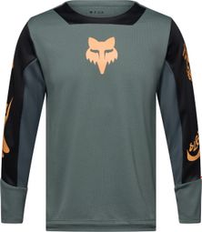Fox Defend Creation Junior langemouwen shirt groen voor kinderen