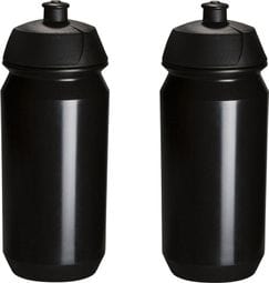 2x Bidon 500 ml - Noir