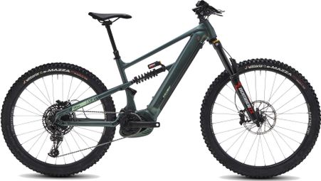 Rockrider Stilus E-Big Mountain Volledig geveerde elektrische mountainbike Sram NX 12V 750Wh 27,5'' 29'' Groen 2023