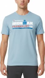 Ironman Frankfurt Heren Hemelsblauw Korte Mouw T-Shirt