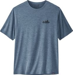 Patagonia Cap Cool Daily Graphic Blue Technisch T-shirt
