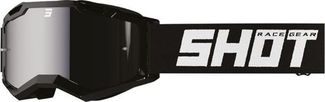 Shot Assault 2.0-bril, Solid Iridium, glanzend zwart