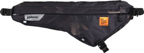 Woho XTouring Top Tube Bag S 2.75L Cyber-Camo Diamond Black
