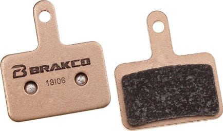 Plaquettes BRAKCO Sintered Shimano Deore/ BR-M515 495 601 501 Tektro Promax