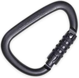 Mousqueton escalade William Triact Lock Petzl - Noir