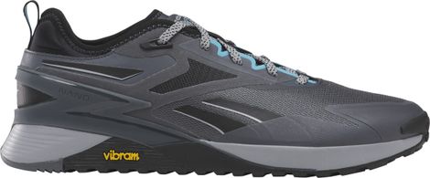 Reebok Nano X3 Adventure-Schuhe Grau/Schwarz