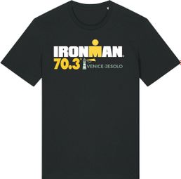 Camiseta de manga corta Ironman 70.3 Venecia-Jesolo Negra para hombre