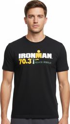 Ironman 70.3 Venetië-Jesolo Zwart Heren T-shirt Korte Mouw