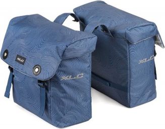 Paar XLC BA-S88 bagagetassen met digitale opdruk 34 L Blauw