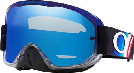 Oakley O-Frame 2.0 PRO MX Goggle Troy Lee Design Black Stripes / Black Ice Iridium / OO7115-48