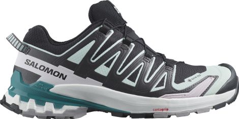 Salomon XA Pro 3D V9 Gore-Tex Women's Trail Shoes Black/Green/Pink