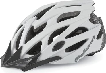 Polisport twig casque de vélo blanccarbone mat