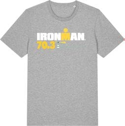 Camiseta gris de manga corta Ironman 70.3 Venecia-Jesolo para hombre