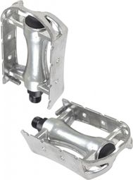 Pédales de VTT haute performance fabriquées en alliage d'aluminium (vert