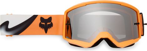 Fox Main Noble Mountain Bike Helmet, Orange/White
