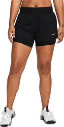 Pantaloncini Nike Dri-Fit One 3in 2-in-1 Donna Nero