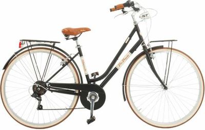 Vélo de ville VIA VENETO MALAGUETA 28 6V FEMME noir mat