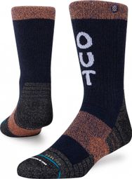 Paar Stance Trip Out Crew Socks Navy