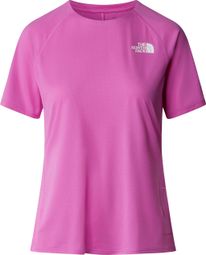 Damen T-Shirt The North Face High Trail Run Violett