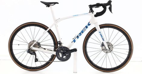 Produit reconditionné · Trek Domane SLR Carbone · Blanc / Vélo de route / Trek | Bon état