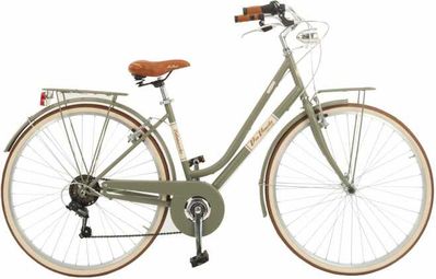 Vélo de ville VIA VENETO MALAGUETA 28 6V FEMME vert