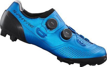 Shimano XC9 S-Phyre Uomo Scarpe Blu