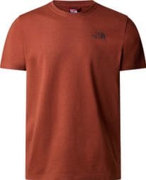 The North Face Redbox Celebration Short Sleeve T-Shirt Braun