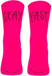Pacific & Co Stay Fast Socks Pink
