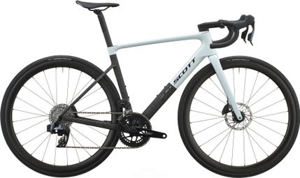 Bicicletta da strada Scott Addict RC 25 Sram Rival eTap AXS 12V 700 mm Bianco/Nero 2027