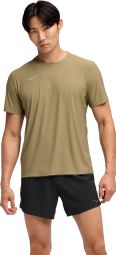 Hoka Airolite 2.0 Short Sleeve Shirt Men's Khaki