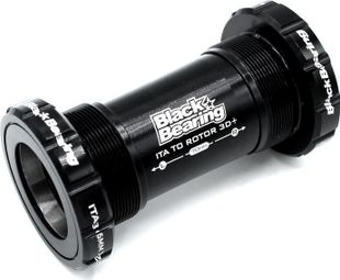 Black Bearing Italian Screw-in Bottom Bracket 30mm Axle