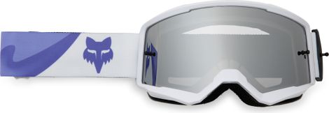 Fox Main Noble Mountain Bike Helmet, Gray/Purple