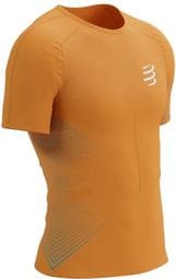 Compressport Performance Orange/Blue shirt met korte mouwen